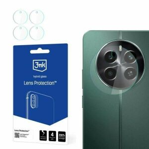 3mk Lens Protect Realme 12 4G-hez - 4 darabos csomag csomagolással és alkalmazási példával - 3MK Kijelzővédő fólia