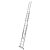 Extended KRAUSE CORDA 3x9 Multi-Purpose Ladder on white background