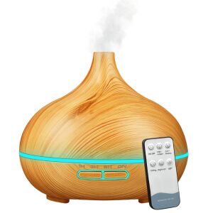 Dyfuzor zapachowy z wzorem drewna - jasnobrązowy 123852590 - Dyfuzor