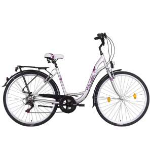 Koliken Sweet Bike SX6 női Kerékpár 28" #ezüst 41257779 Női kerékpár - Világítás