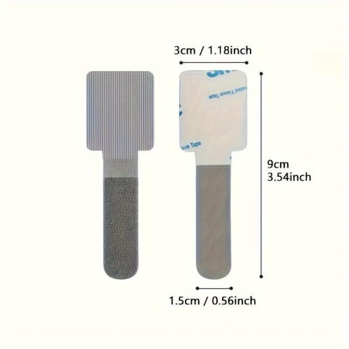 10 darabos szürke kábelrögzítő készlet, íróasztal alatti kábelrendező rendszer 136037172