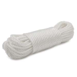 15 meter white clothesline rope - Outdoor clothes dryer