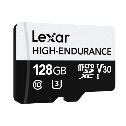 Lexar 128GB High-Endurance MicroSD kártya autós kamerákhoz és biztonsági kamerákhoz