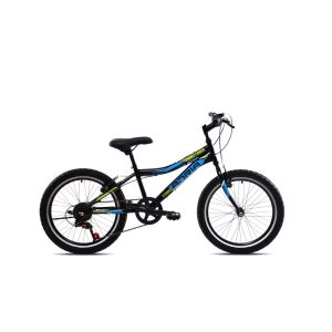 Adria Stinger 20 colos fekete-kék gyerek kerékpár - Adria