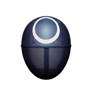 Squid Game Wächter Maske, KidMania®, Kreismodell für Erwachsene - Squid Game XL - Kostüme für Erwachsene