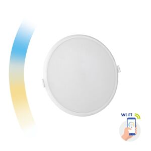 [Lichidare stoc] Spot LED 22W Incastrat, Rotund, Spectrum LED, 2000lm, Lumina Calda/Neutra/Rece, Alb 123874066 - Lămpile încastrate