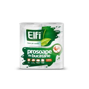 Elfi 2-vrstvové kuchynské papierové utierky, 2 rolky - Osviežovač toalety