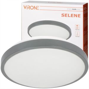Stropno svjetlo VIRONE SELENE CL/2XE27-10MV/G, 2xE27, max. 2x60W, senzor pokreta, IP54, IK07, metal/plastika, siva 123874967 - Lampa i rasvjeta
