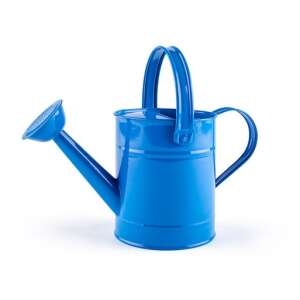 Udătoare metalică albastră, 1,5L, pentru copii, grădină, plante, stil retro - Jucari pe nisip