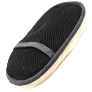 Mikroszálas autómosó, kesztyű a kerekek mosásához