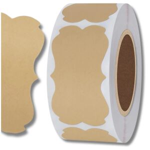 Papierové etikety 300 kusov na rolke 5 m do DIY skleneníc, darčekov a obálok. 

Papierové etikety 300 ks na rolke 5 m pre DIY projekty. 123876986 - Kuchynské štítky