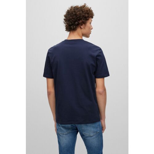 Koszulka męska Hugo Boss 50489662 2XL INTL Niebieska 136182649