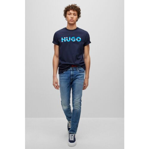 Herren T-Shirt Hugo Boss 50489662 S INTL Blau 136185536