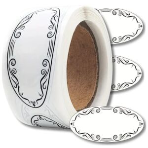 Öntapadó címkék 150 db/tekercs barkács ajándékokhoz, üvegekhez és borítékokhoz