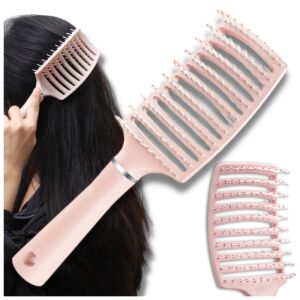 Relaxáló masszázs és hajformázó kefe szellőzéssel