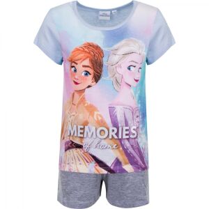 Frozen 2 Fetițe Pijamale Scurte, Amintiri de acasă, Gri, 8 Ani - Pijamale pentru copii, cămăși de noapte