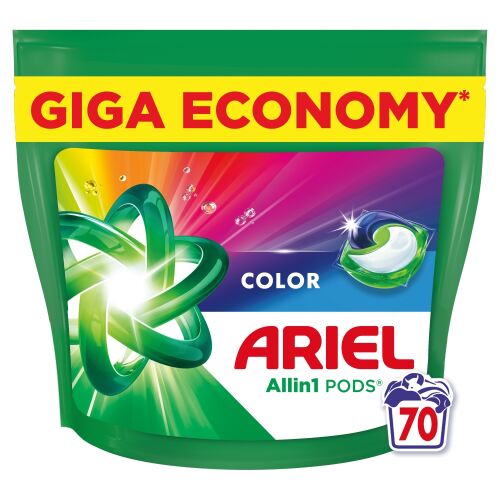Ariel Allin1 PODS Color kapsule za pranje, 70 pranja, Giga Economy
