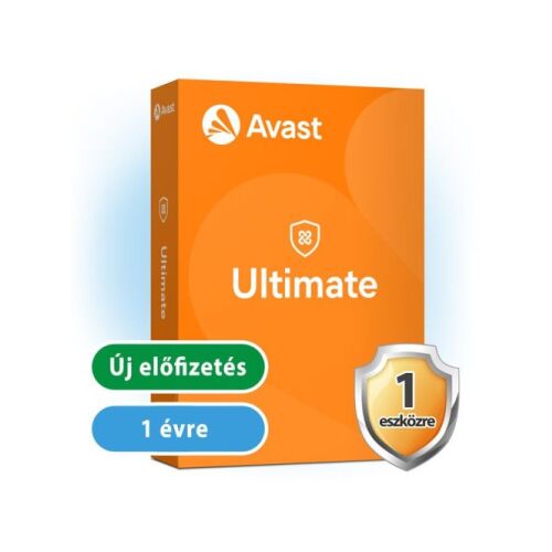 Avast Ultimate 1 eszköz / 1 év (Csak Windows)