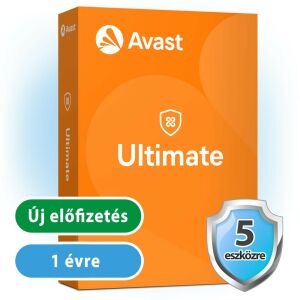 Avast Ultimate 5 eszköz / 1 év (Csak Windows) 123879256 - Avast