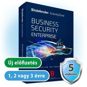 Bitdefender GravityZone Business Security Enterprise 5 eszközre 123879296 - Szoftver