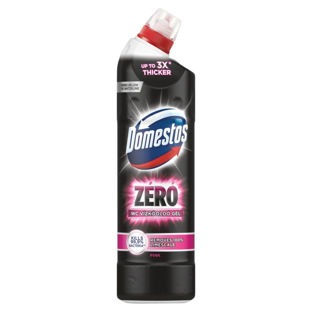 E-shop Domestos Zero Pink odstraňovač vodného kameňa z toaliet 750ml