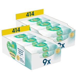 Pampers Harmony Нови бебешки мокри кърпички 18x46pcs 123874518