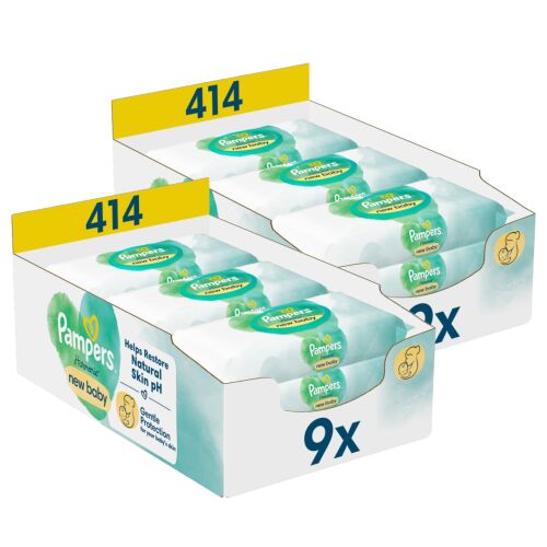 Pampers Harmony Нови бебешки мокри кърпички 18x46pcs 123874518