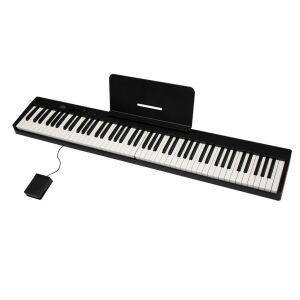 Home HFP1 Klappbares Klavier, 88 Tasten, 128 auswählbare Klänge und Rhythmen, 20 Demo-Songs, integrierte Stereo-Lautsprecher, LCD-Display, Bluetooth-kompatibel 123888606 - Kunst & Hobby