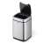 Durable 6L Touchless Sensor Trash Can with Open Lid, Silver