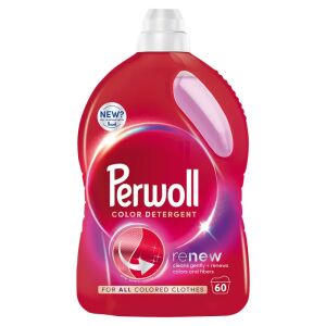 Perwoll Renew Color folyékony mosószer színes ruhákhoz, 3L-es flakon - Háztartási kellék