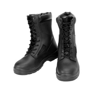 YATO Gora S3 Czarne Skórzane Buty Robocze - Widok z przodu - Robocze buty ochronne