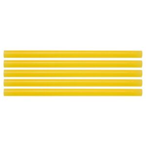 YATO 11mm x 200mm Gelbe Schmelzklebestifte (5er Pack) - Kunst & Hobby