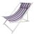 Összecsukható fém napozószék, lila, 61 x 94 x 95 cm 123904548