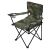 Cattara BARI ARMY kemping szék, összecsukható, álcázott mintával, háttámlával, kartámaszokkal és italtartóval