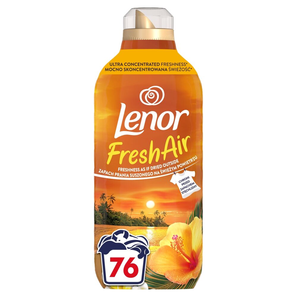E-shop Lenor Tropický západ slnka na oplachovanie tkanín 76 praní 1064ml