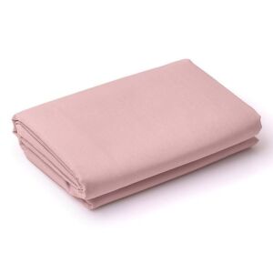 Gumírozott lepedő franciaágyra, pamut, 160x200cm+28cm, rózsaszín