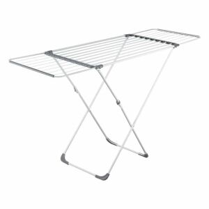 Suszarka do ubrań, metalowa, wymiary 178x55x96cm, biała 123906614