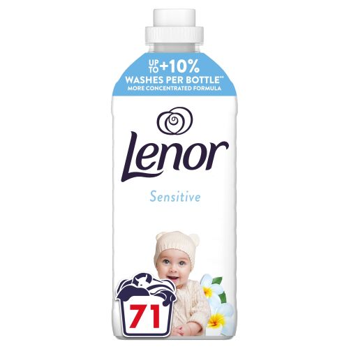 Lenor Sensitive Płyn do Płukania, Hipoalergiczny, 71 Prań, 1.491L