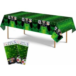 Wernnsai - Față de Masă Joc Video - Plastic - 137x245cm - Set 2 123907915 - Fețe de masă