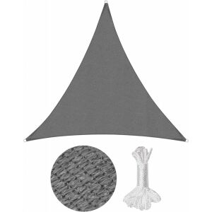 Сенник Sekey, антрацитно сив, триъгълна форма, с въжета и детайл от тъканта - Sunsail