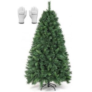 Brad artificial de Craciun Salcar, PVC, verde, 180 cm 123908126 - Brazi artificiali & brazi de Crăciun și Suporturi pentru bradul de Crăciun