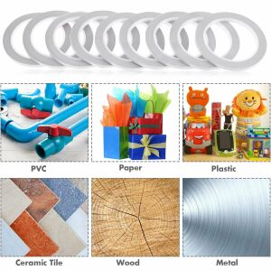 Bandă Dublu-Adezivă Transparentă - 9 Role x 25m 123908813 - Accesorii de birou