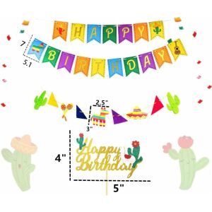 Narodeninová sada JeVenis, papier/plast, viacfarebná, 3 kusy 123908843 - Párty dekorácie