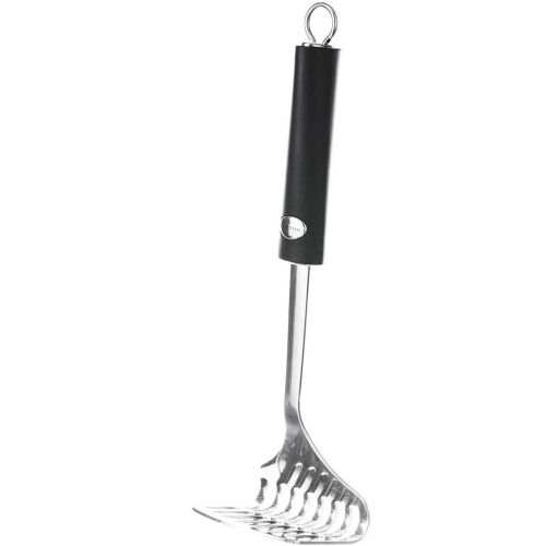 Zdrobitor pentru cartofi Ghidini, otel inoxidabil, argintiu/negru, 27,5 cm 123909347