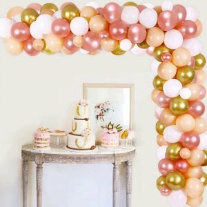 Set mit 81 Jollyboom-Ballons, Latex, mehrfarbig, 12,7/30,4 cm 123910885 - Luftballons