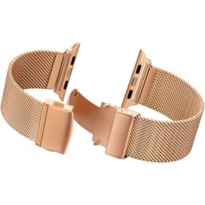 Каишка за Apple Watch 6/5/4/3/2/1 AFEKYY, неръждаема стомана, златиста 123911275 - Каишка за умен часовник