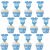 24er Set Formemory Cupcake-Dekorationen, Karton, blau 123911469