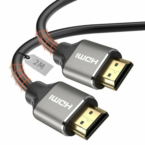 Alxum HDMI-Kabel, 8K, schwarz/grau, 2 m 123911707
