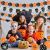 24 db-os Halloween dekoráció készlet KATELUO, papír/latex, többszínű 123912119