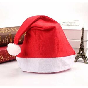 4er Set Maduoer Weihnachtsmannmützen, Textil, weiß/rot, 35 x 28 cm 123912285 - Saisonale Dekoration